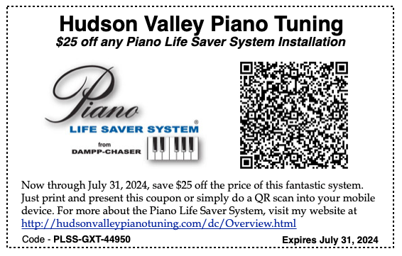 Piano Life Saver System